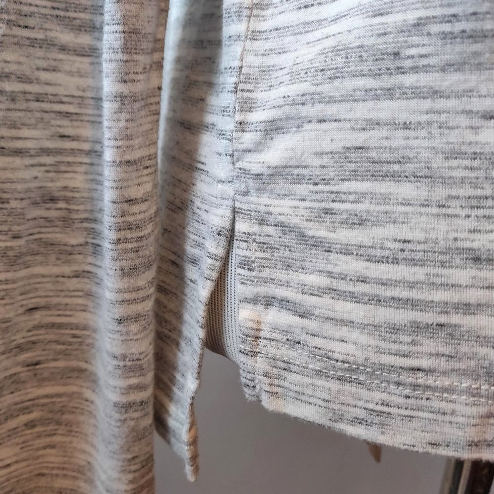 Maison Du Soir Womens Heathered Gray Edith Long S… - image 6